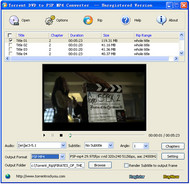 Torrent DVD to PSP MP4 Converter screenshot